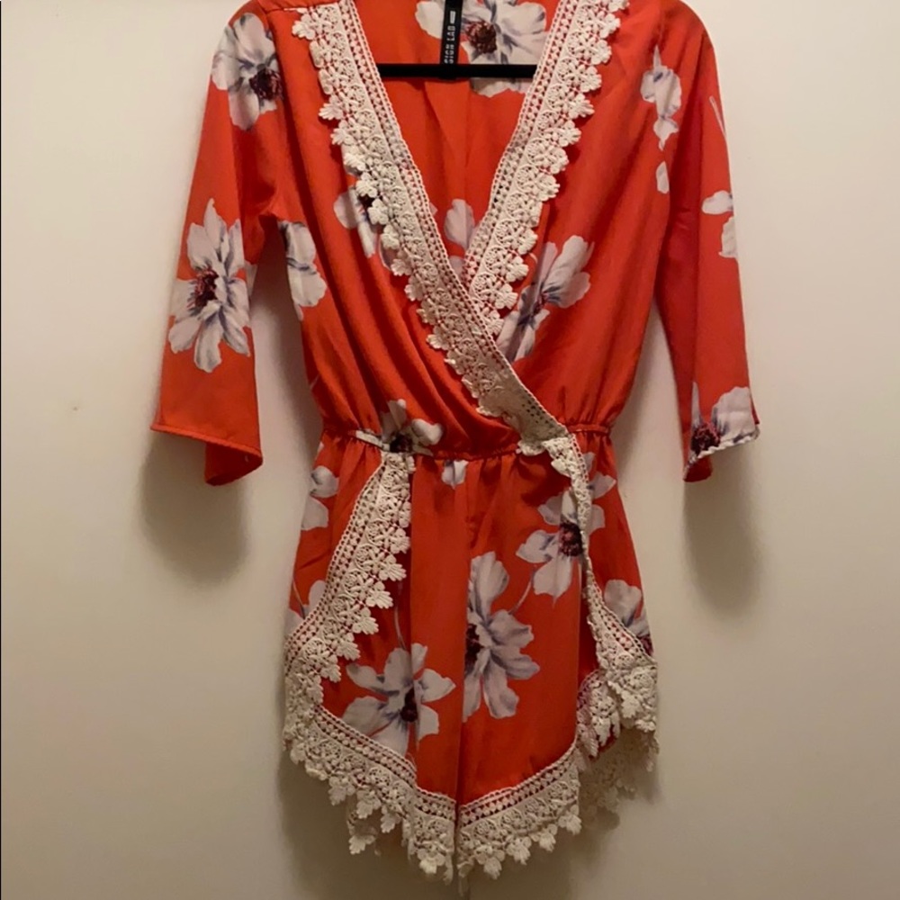 Floral Summer Romper